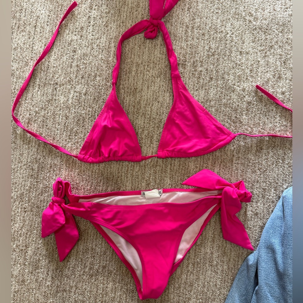 Body Glove hot pink bikini set size M